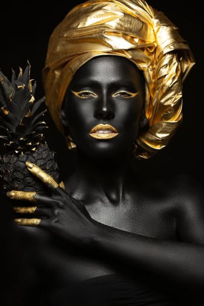 art oil painting reproduction of  Black And Gold 59 museum quality handmade