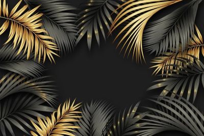 art oil painting reproduction of  Black And Gold 66 museum quality handmade