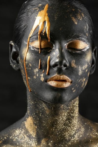 art oil painting reproduction of  Black And Gold 9 museum quality handmade