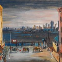 Boris Grigoriev Brooklyn Heights Ca. 1935