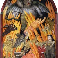 Botero Gates Of Hell Hand Painted Reproduction