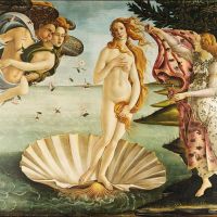 Botticelli The Birth Of Venus - 172.5 278.9 Cm