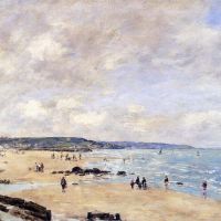 Boudin Beach At Trouville -1893