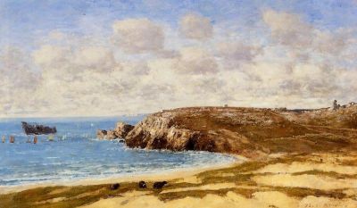 art oil painting reproduction of  Boudin Camaret Le Toulinguet - 1872 museum quality handmade