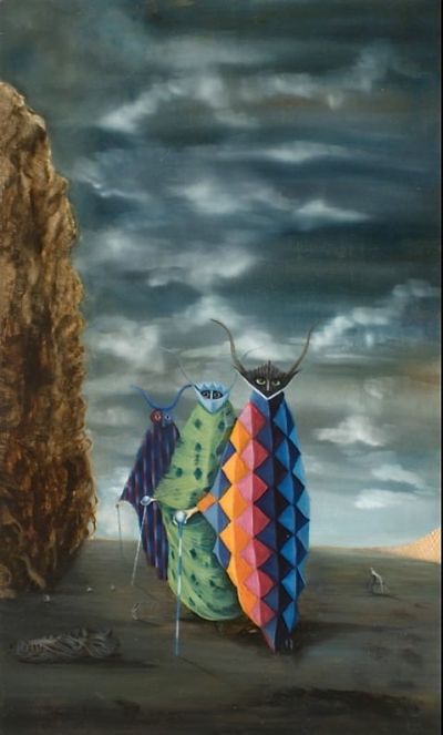 art oil painting reproduction of  Bridget Bate Tichenor Lideres - Leaders - 1976 museum quality handmade