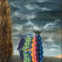Bridget Bate Tichenor Lideres - Leaders - 1976 Hand Painted Reproduction