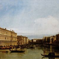 Canaletto Grand Canal Hand Painted Reproduction