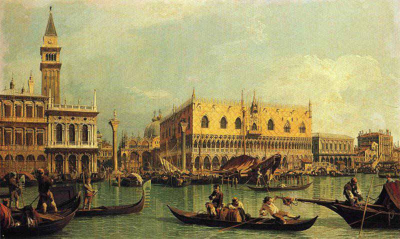 Canaletto Piazzetand The Doge S Palace From The Bacino Di San Marco museum quality
