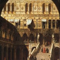 Canaletto Scala Dei Giganti