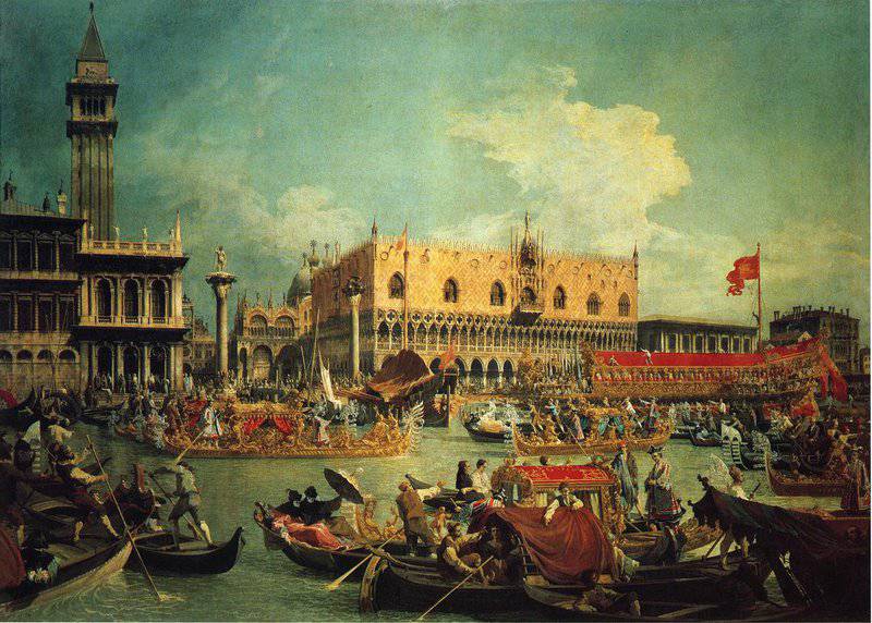 Canaletto The Bucintgoro By The Molo On Ascension Day museum quality