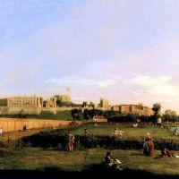 Canaletto Windsor Castle Hand Painted Reproduction