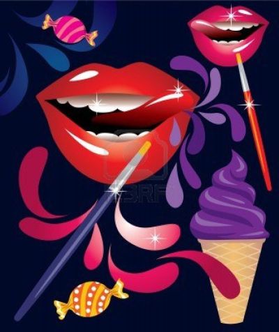 art oil painting reproduction of  Candy Lips museum quality handmade