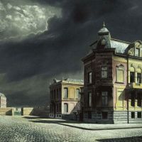 Carel Willink Townscape 1934 Hand Painted Reproduction