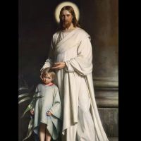 Carl Bloch Christ Blessing The Child
