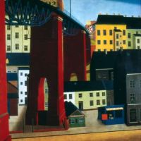 Carl Grossberg Bridge Over The Schwarzbachstrasse In Wuppertal 1927