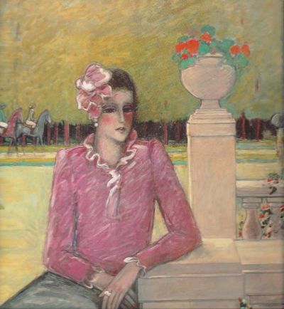 art oil painting reproduction of  Cassigneul Au Champ En Rose museum quality handmade