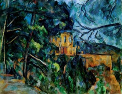 art oil painting reproduction of  Cezanne Paul Chateau Noir 1900-1904 museum quality handmade