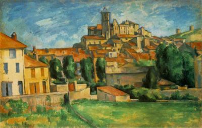 art oil painting reproduction of  Cezanne Paul Gardanne museum quality handmade
