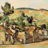 Cezanne Paul Mountains In Provence