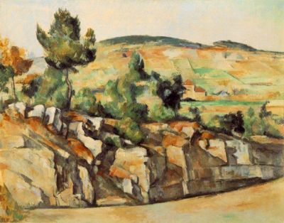 art oil painting reproduction of  Cezanne Paul Mountains In Provence museum quality handmade