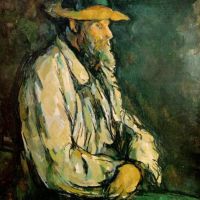 Cezanne Paul Portrait Of Vallier