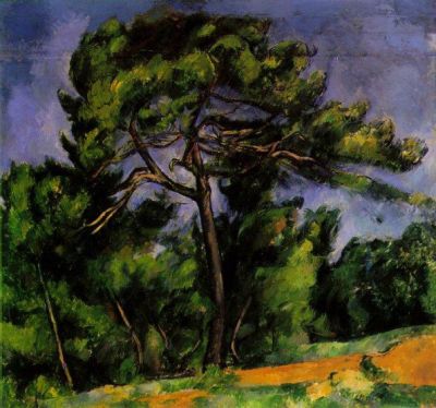 art oil painting reproduction of  Cezanne Paul The Great Pine museum quality handmade