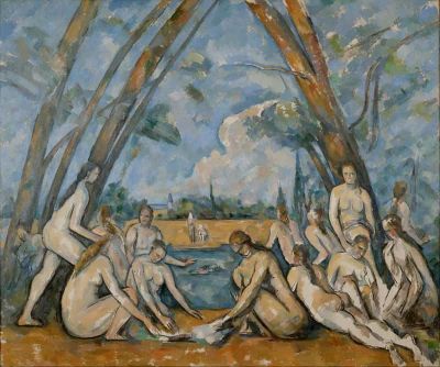 art oil painting reproduction of  Cezanne The Large Bathers museum quality handmade
