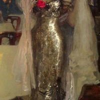 Charles Hoffbauer In The Restaurant