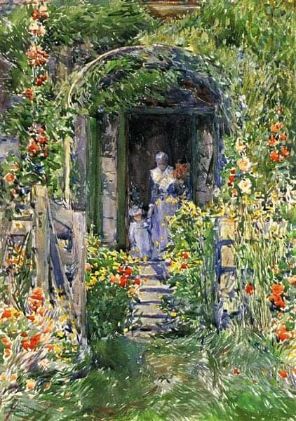 Childe Hassam Isles Of Shoals Garden Aka The Garden In Its Glory 1892 museum quality