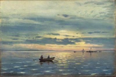 art oil painting reproduction of  Clarin Nielsen Summer S Eve museum quality handmade