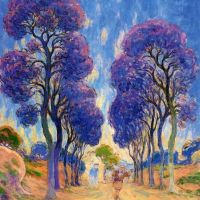 Claude Emile Schuffenecker Road Under The Trees