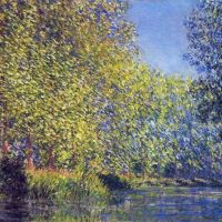 Claude Monet A Bend In The Epte Giverny