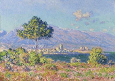 art oil painting reproduction of  Claude Monet Antibes Vue Du Plateau Notre-dame 1000px museum quality handmade