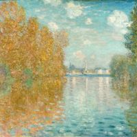 Claude Monet Autumn In Argenteuil