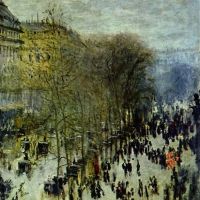 Claude Monet Boulevard Of Capucines