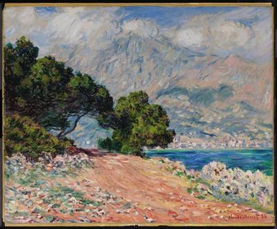 art oil painting reproduction of  Claude Monet Cape Martin Near Menton museum quality handmade