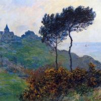 Claude Monet Church At Varengeville