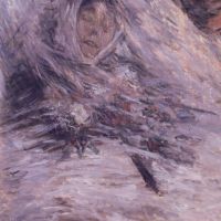 Claude Monet Claude Camille Monet Sur Son Lit De Mort
