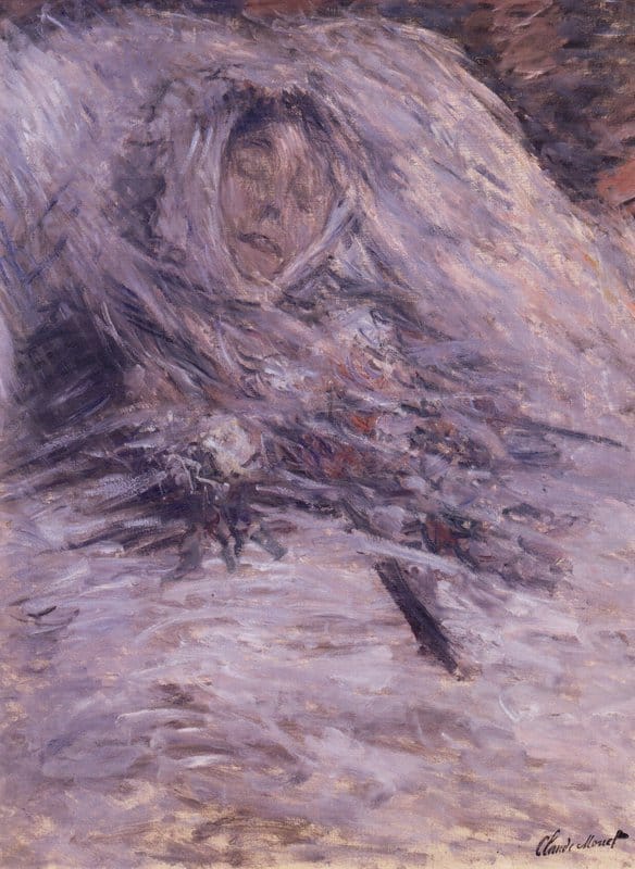 Claude Monet Claude Camille Monet Sur Son Lit De Mort museum quality