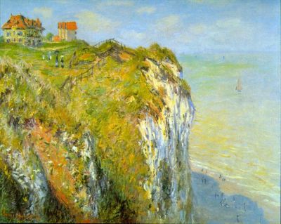 art oil painting reproduction of  Claude Monet Cliffs museum quality handmade
