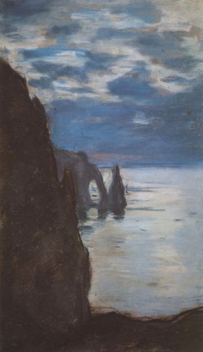 art oil painting reproduction of  Claude Monet Etretat museum quality handmade