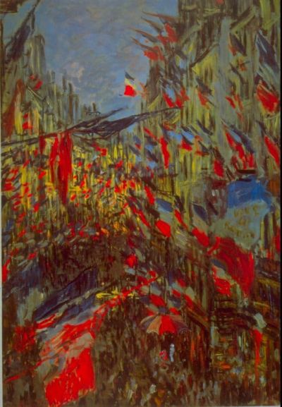 art oil painting reproduction of  Claude Monet Festivities museum quality handmade