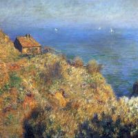 Claude Monet Fishermans Lodge At Varengeville