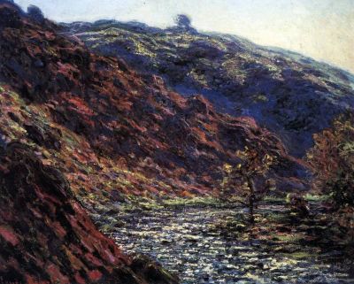 art oil painting reproduction of  Claude Monet Gorge Of The Petite Creuse museum quality handmade