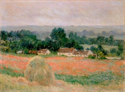 art oil painting reproduction of  Claude Monet Haystack At Giverny museum quality handmade