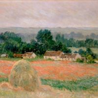 Claude Monet Haystack At Giverny Hand Painted Reproduction