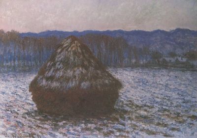 art oil painting reproduction of  Claude Monet Haystacks2 museum quality handmade