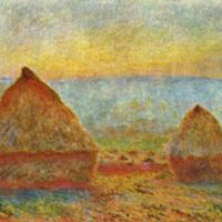 Claude Monet Haystacks 1 Hand Painted Reproduction