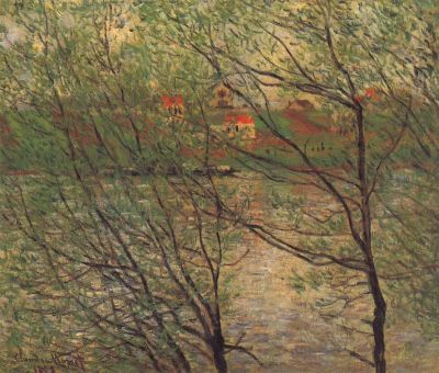 art oil painting reproduction of  Claude Monet His Bank The Ile De La Grande Jatte museum quality handmade