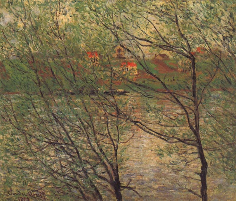 Claude Monet His Bank The Ile De La Grande Jatte museum quality